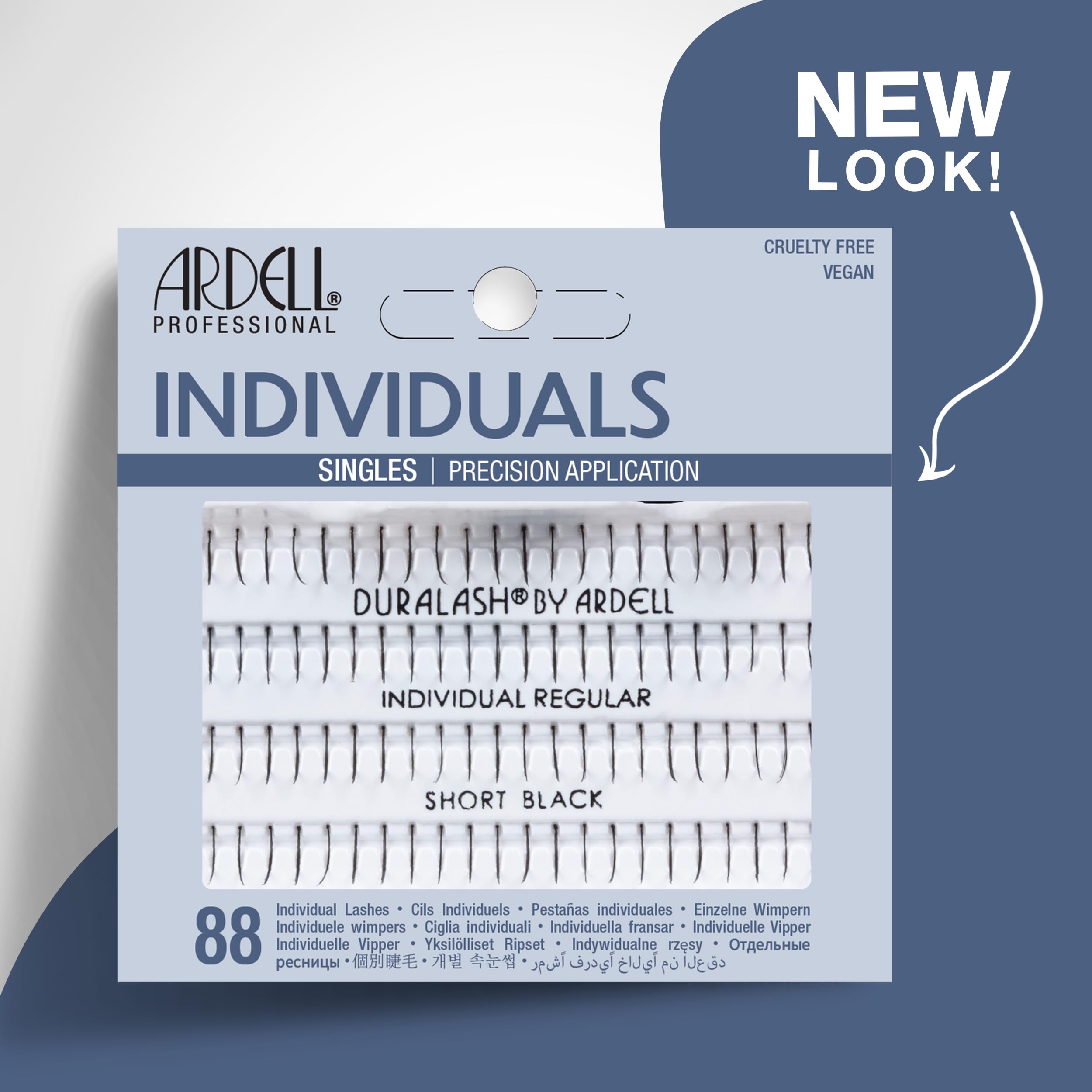 ardell-regular-short-black-faux-cils-courts-noirs-bande-look-naturel-application image 2