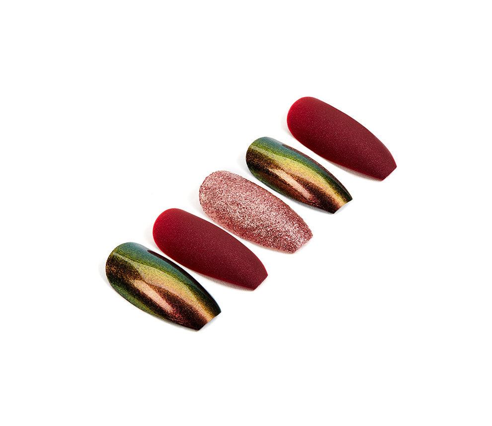 ardell-nail-addict-premium-red-cateye-coffret-faux-ongles-longs-ballerine-rouge- image 2