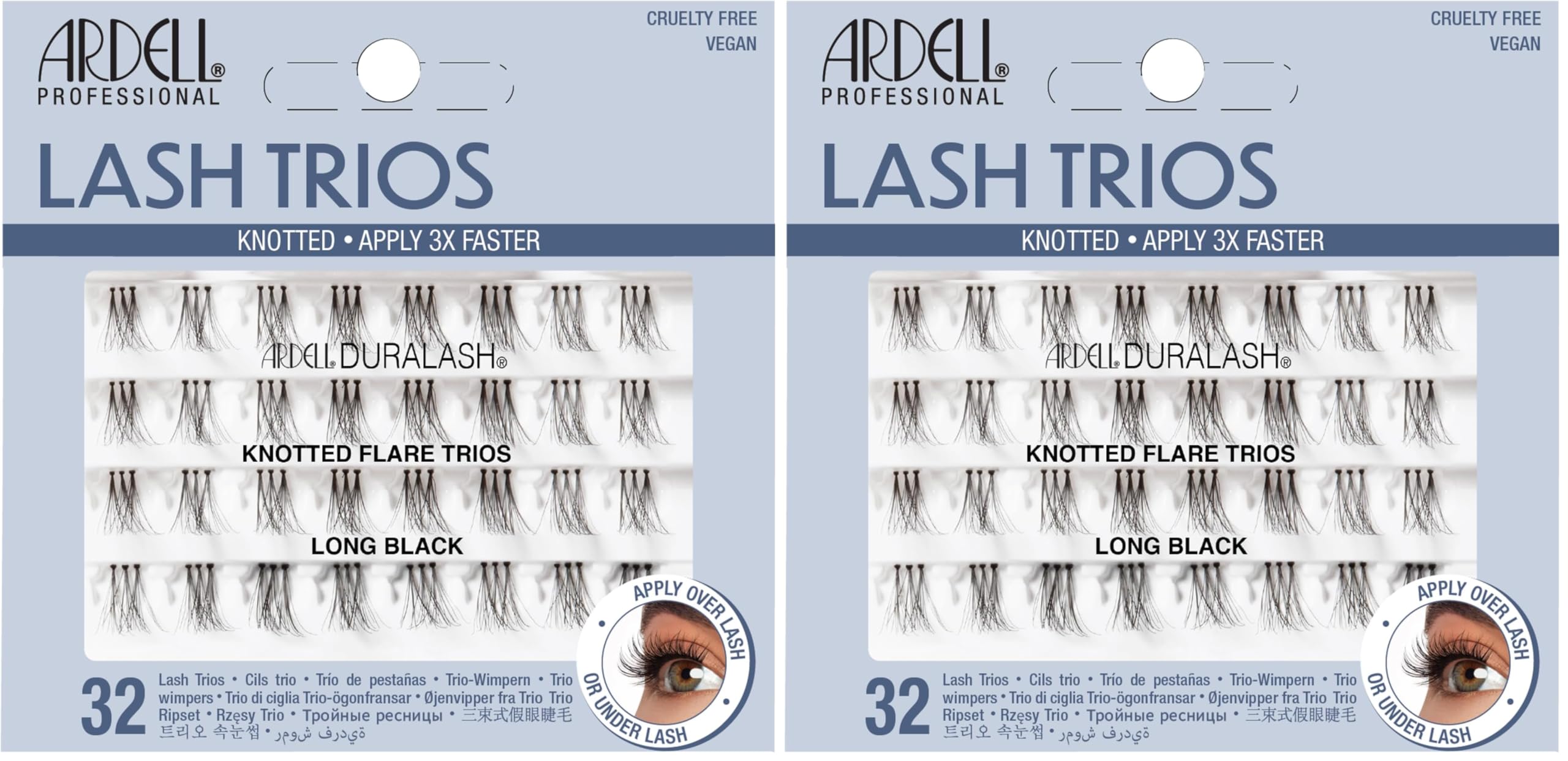 ardell-individual-trios-long-faux-cils-individuels-noirs-par-paquets-de-3 image 3