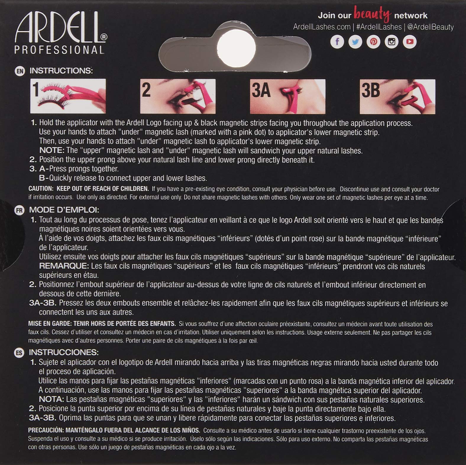 ardell-magnetic-precut-110-lot-de-3-paires-de-faux-cils-magn-tiques-r-utilisable image 2