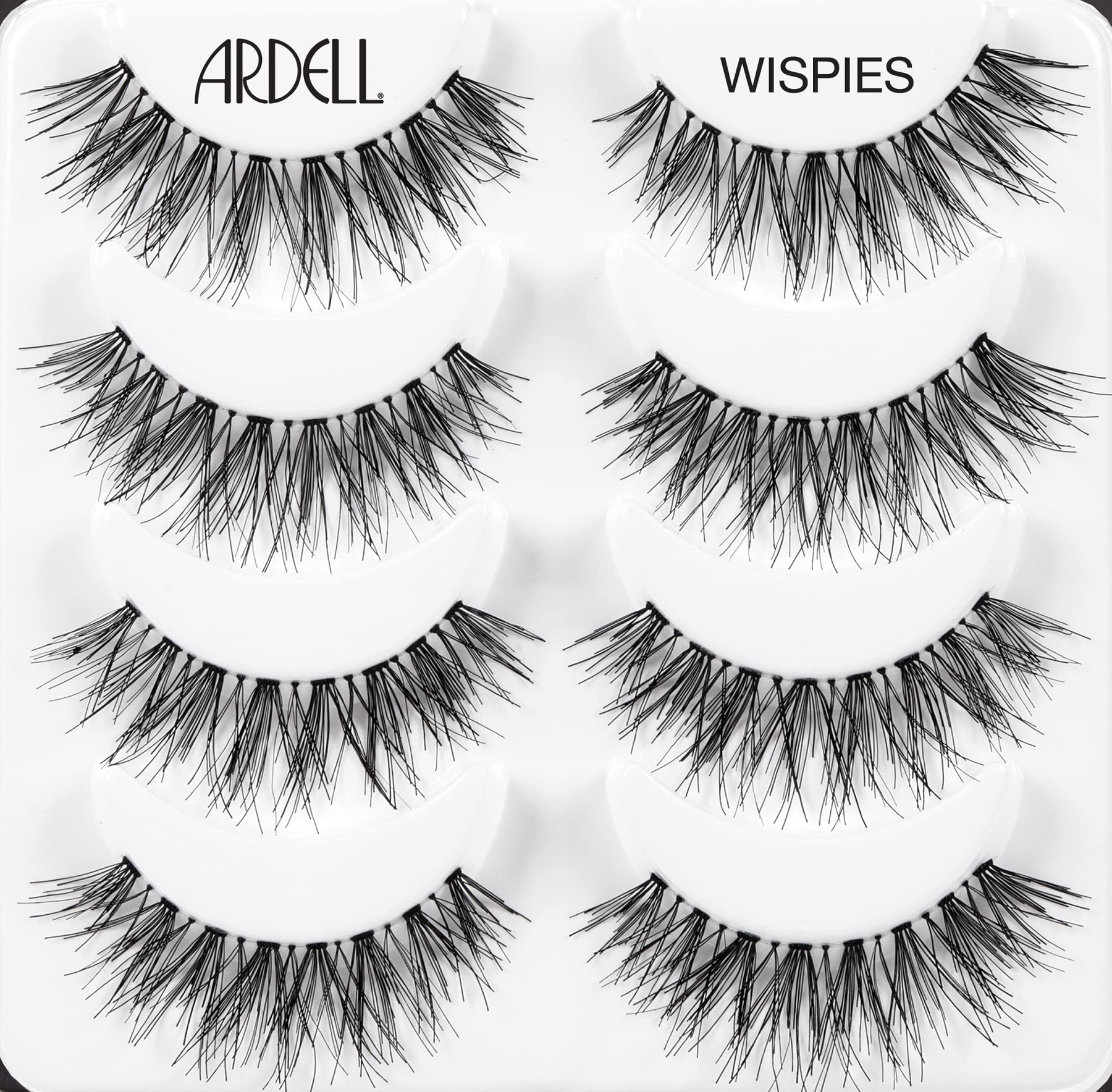 ardell-multipack-wispies-lot-de-4-paires-de-faux-cils-volume-moyen-longue-longue image 2