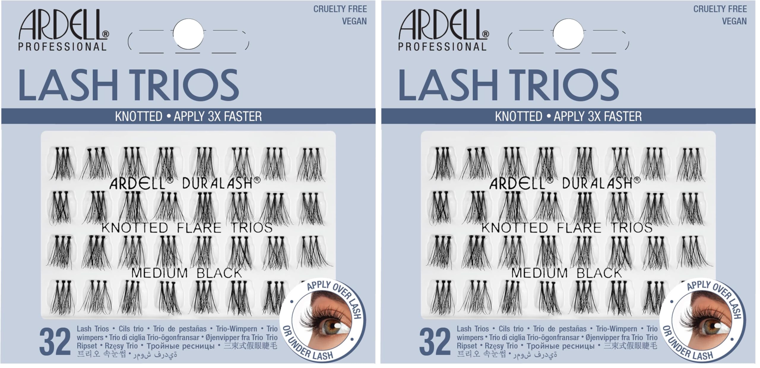 ardell-individual-trios-short-black-faux-cils-individuels-en-trios-n-ud-invisibl image 4