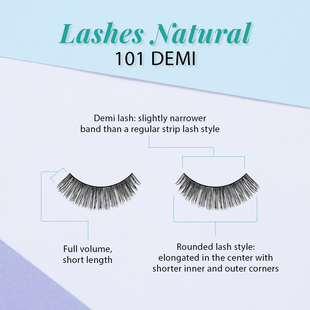 ardell-natural-101-5-paires-de-faux-cils-en-bande-en-cheveux-naturels-look-every image 4