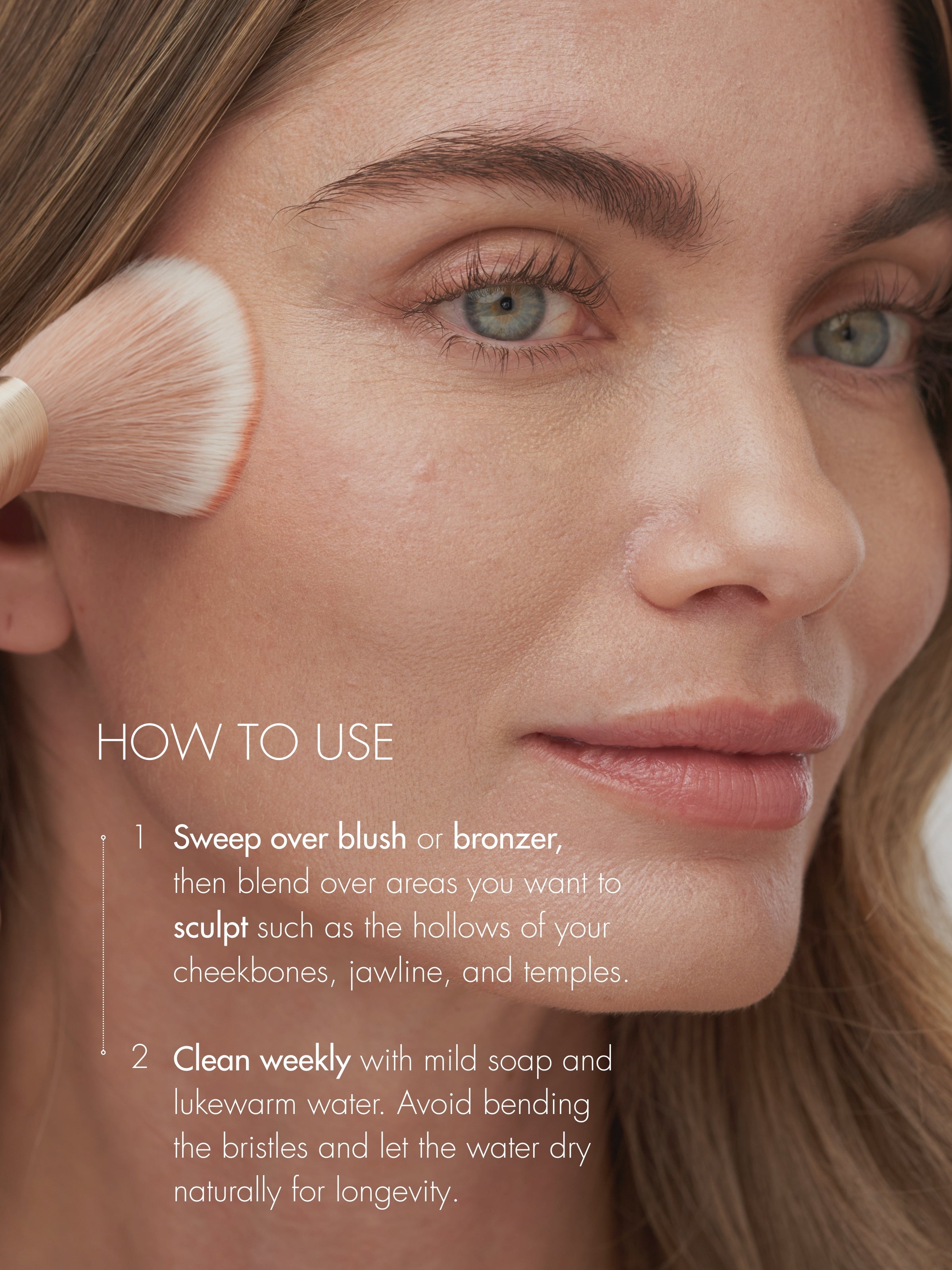 sweed-angled-blush-brush-pinceau-biseaut-fabriqu-en-italie-pour-blush-cr-me-et-p image 3