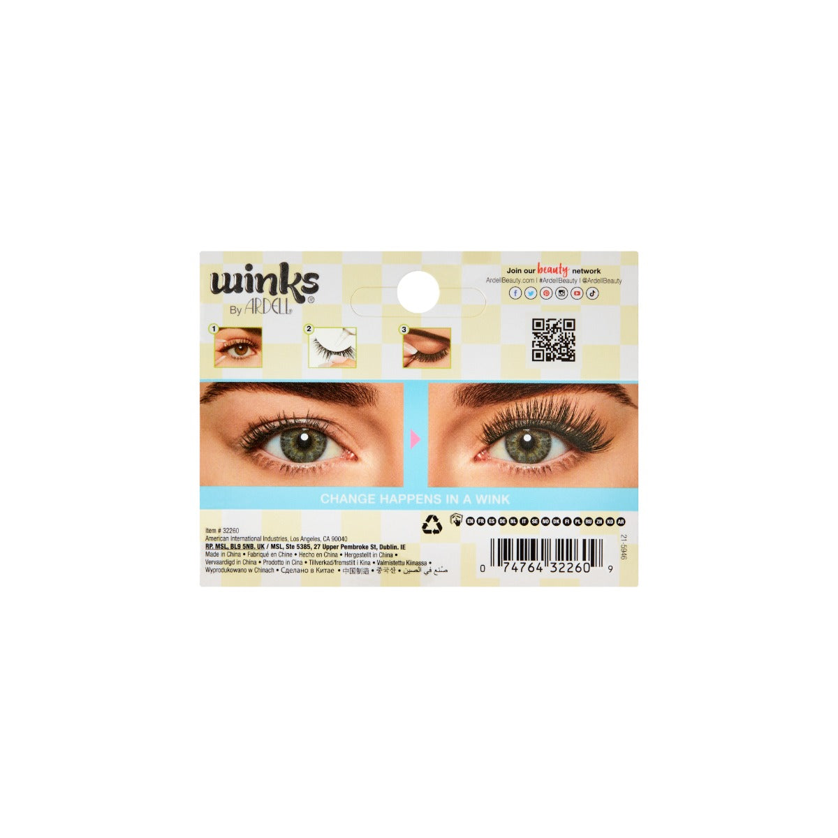 ardell-winks-be-yourself-vibez-faux-cils-bande-effet-il-de-chat-ail-volume-mi-de image 3