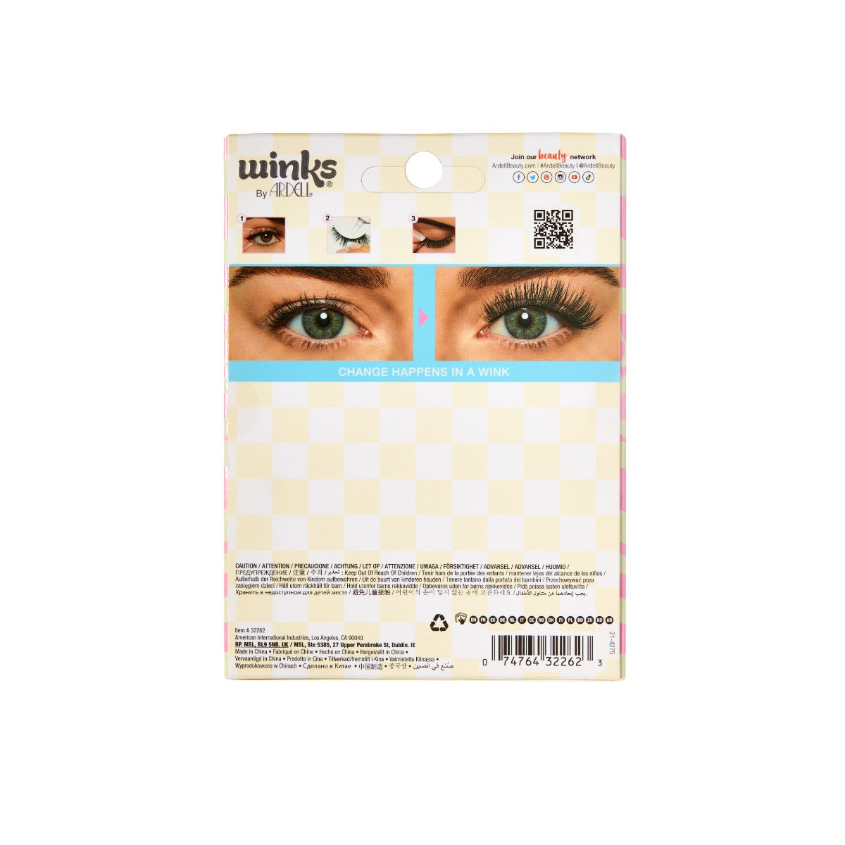 ardell-winks-be-yourself-vibez-4-paires-de-faux-cils-ail-s-effet-cat-eye image 3