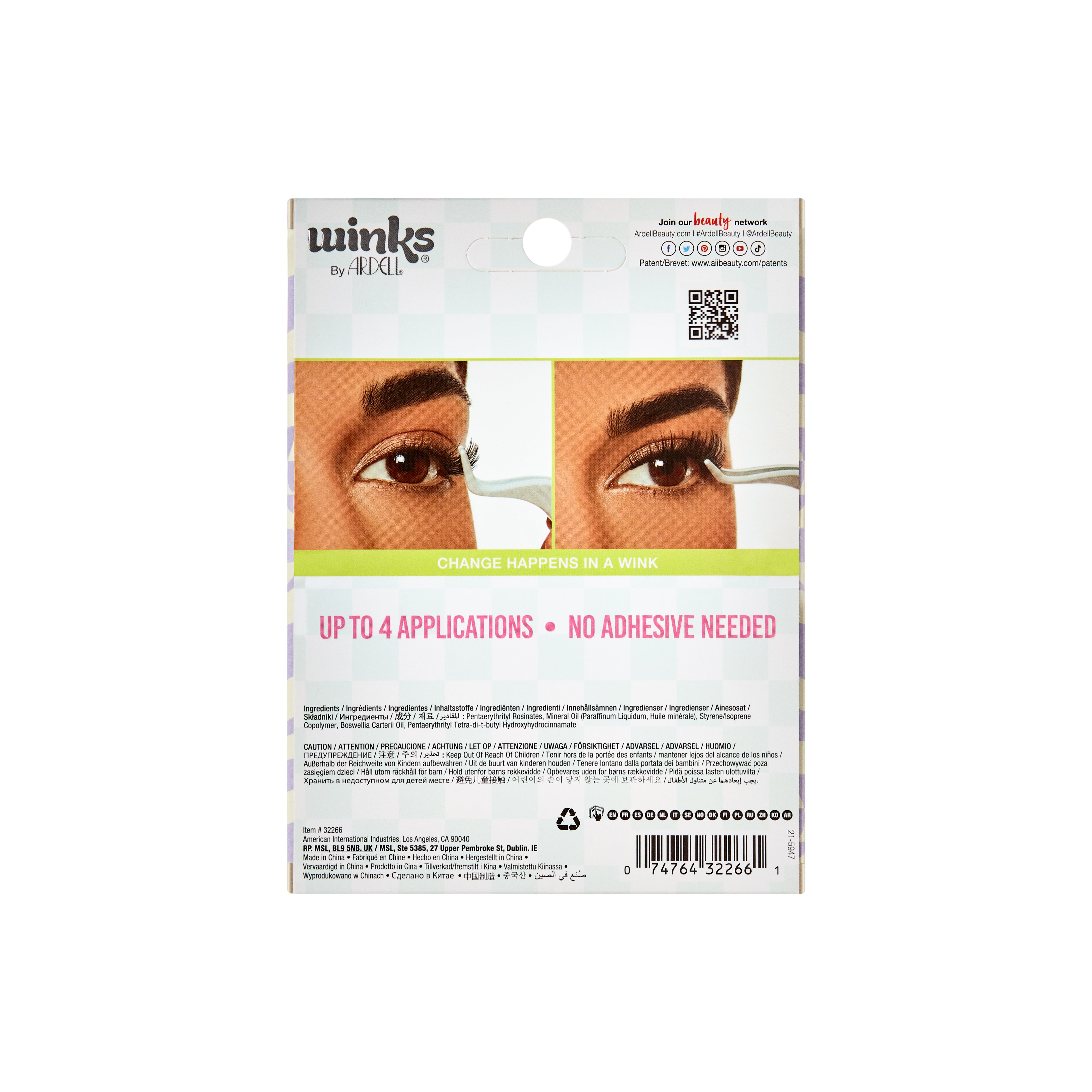 ardell-winks-press-on-30-pcs-natural-clusters-de-cils-pr-coll-s-avec-applicateur image 4