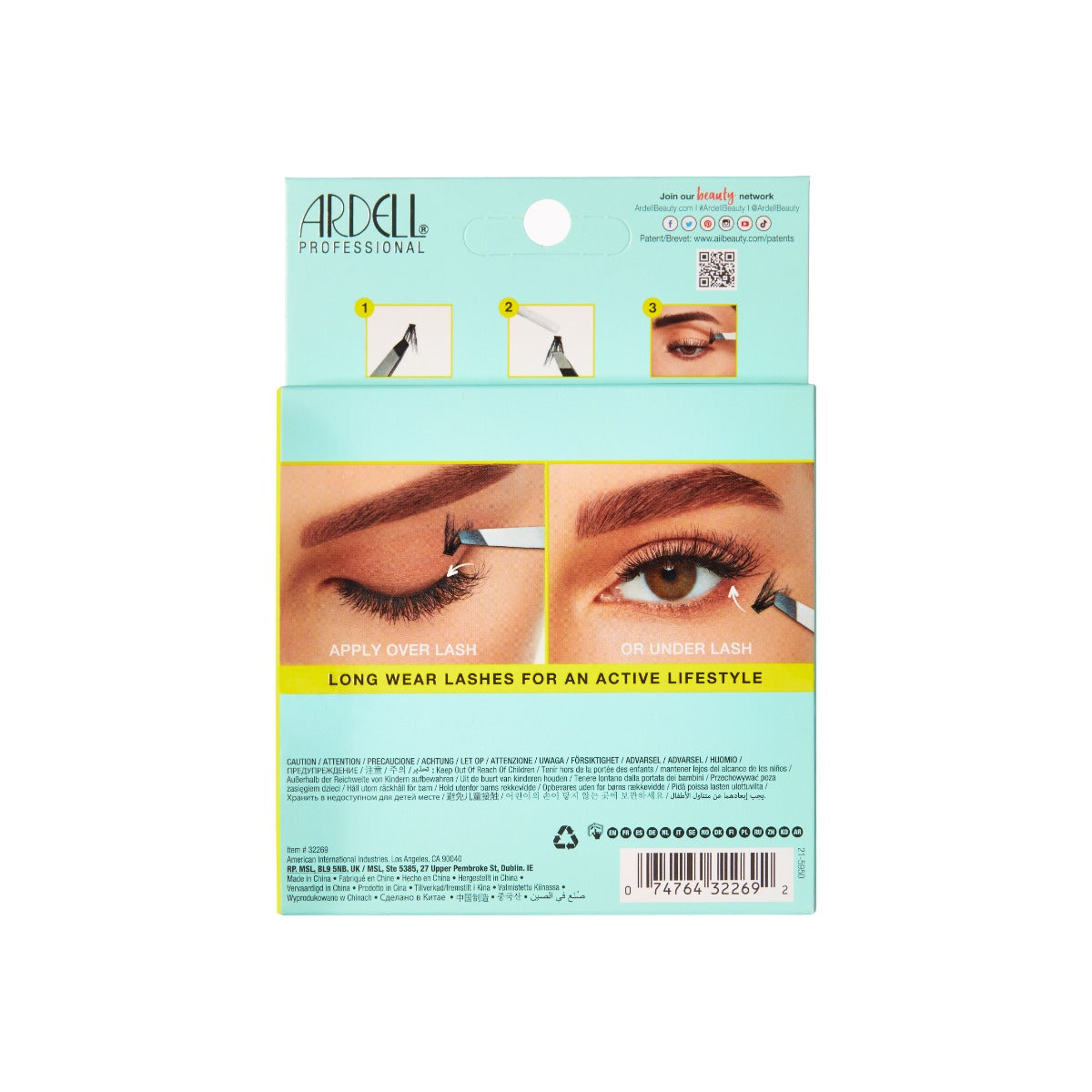 ardell-active-lash-clusters-dash-40-cils-en-grappes-3d-3-longueurs-10-12-14-mm image 3