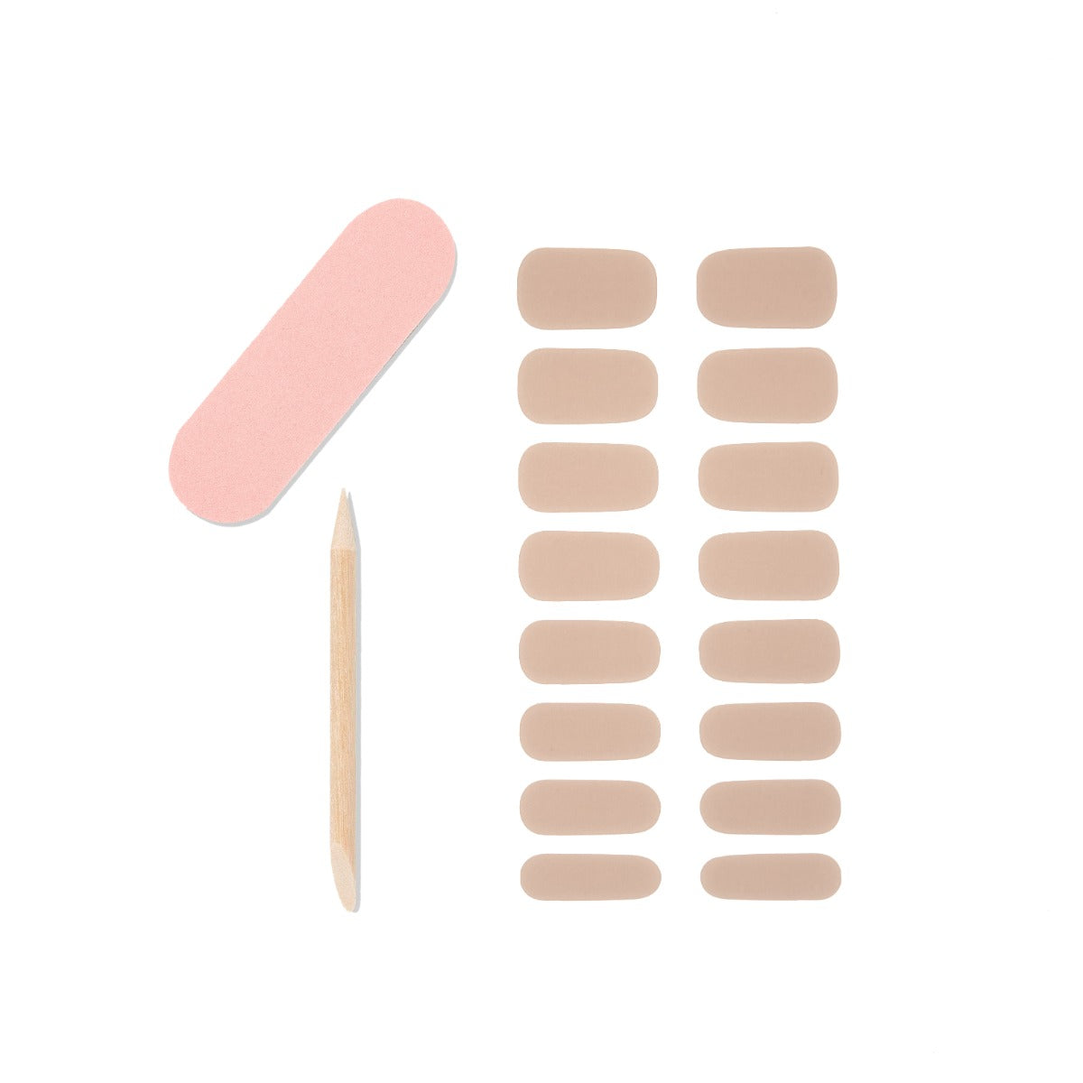 ardell-nail-addict-gel-nail-strips-cashmere-sands-bandes-de-semi-permanent-cure- image 2