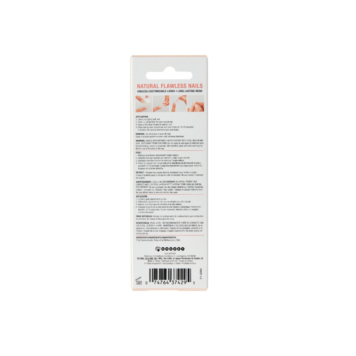 ardell-nail-addict-naked-faux-ongles-press-on-amande-medium-rose-nude-brillant-k image 3