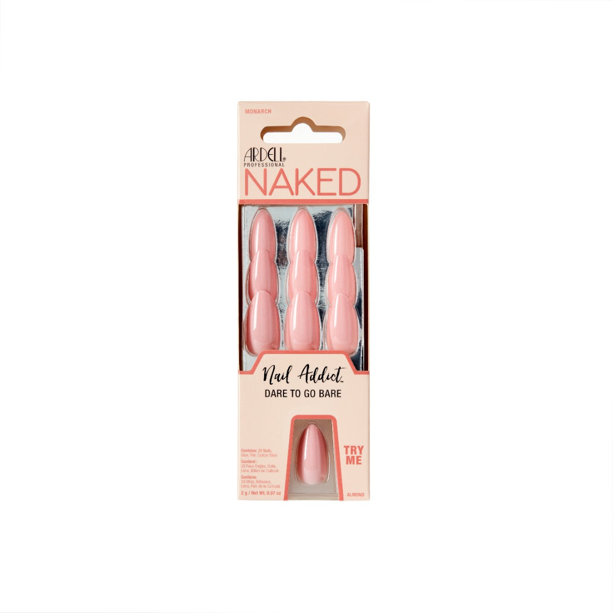 ardell-nail-addict-naked-faux-ongles-press-on-amande-medium-rose-nude-brillant-k image 1
