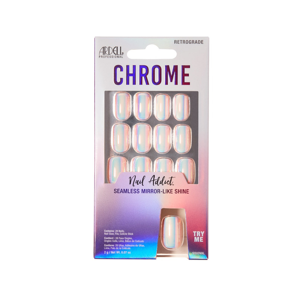 ardell-nail-addict-chrome-retrograde-faux-ongles-press-on-carr-s-courts-effet-ch image 1