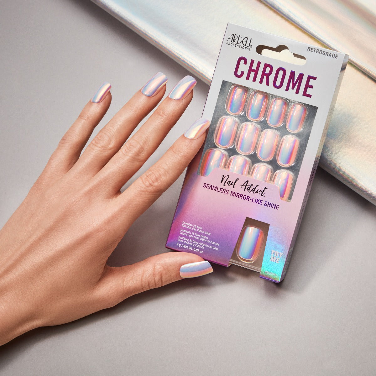 ardell-nail-addict-chrome-retrograde-faux-ongles-press-on-carr-s-courts-effet-ch image 5