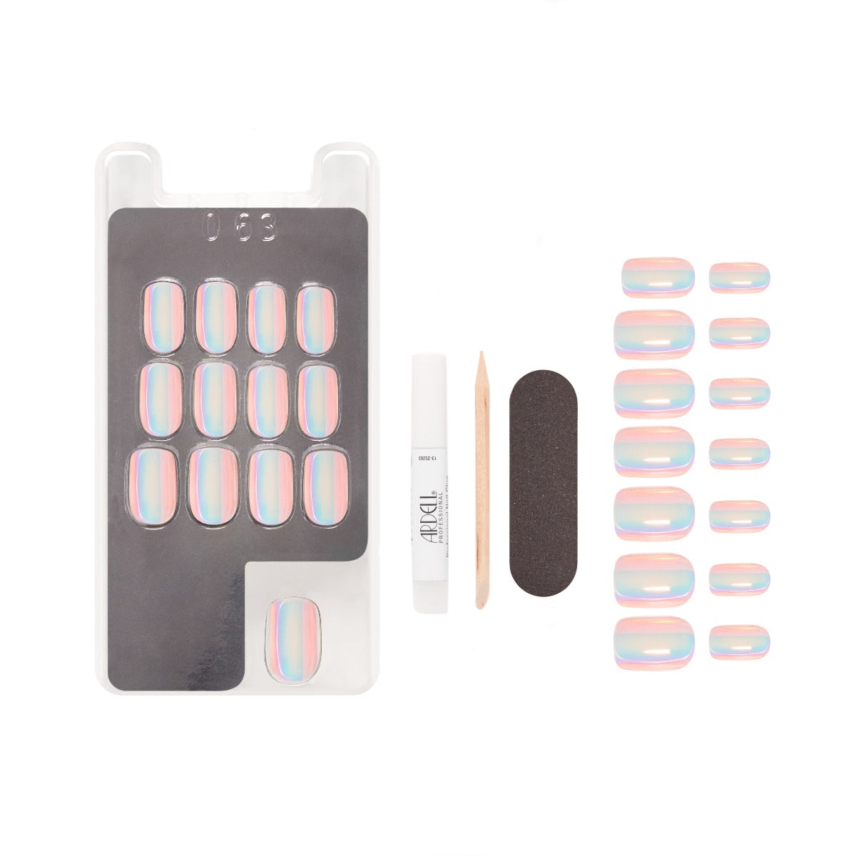 ardell-nail-addict-chrome-retrograde-faux-ongles-press-on-carr-s-courts-effet-ch image 4