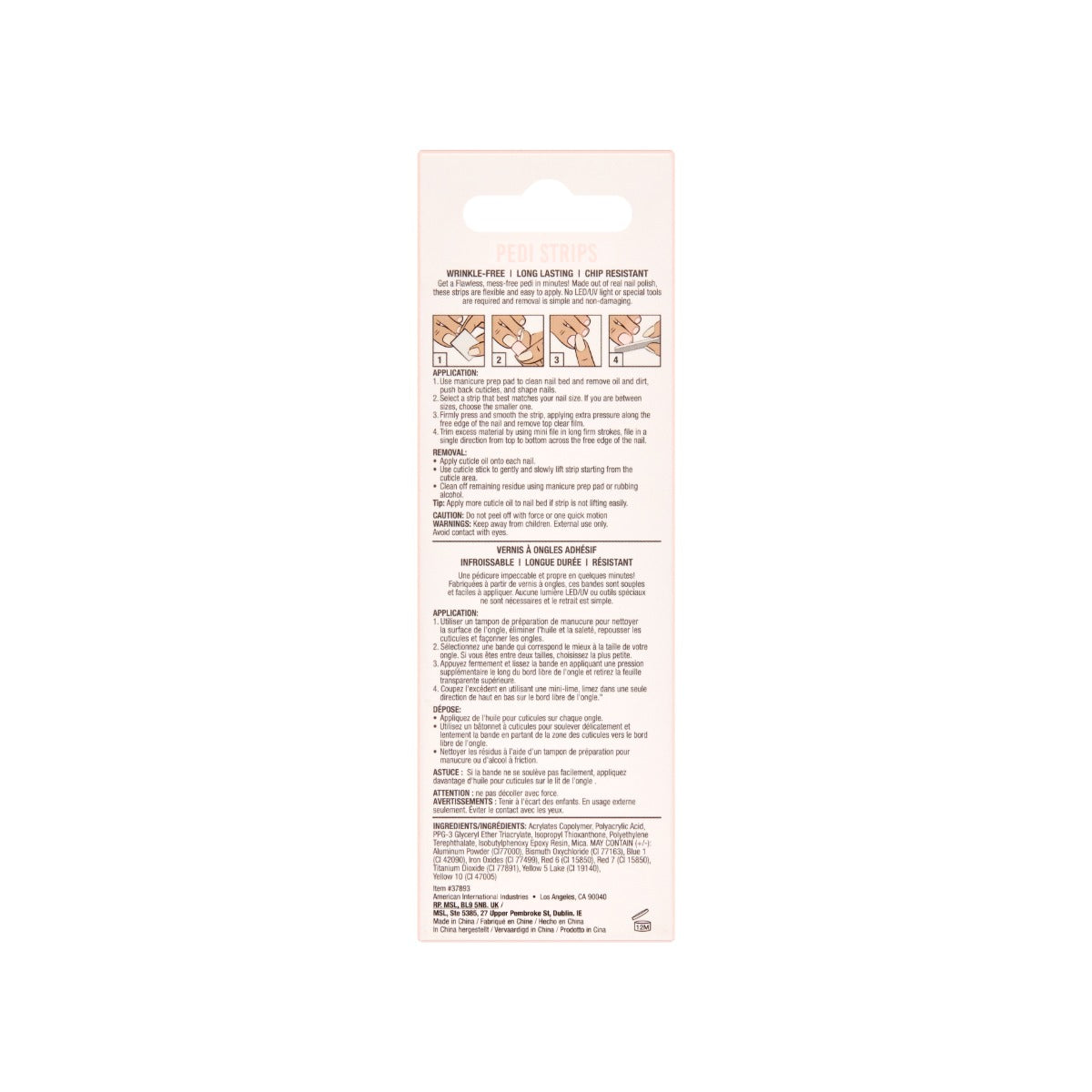 ardell-nail-addict-pedi-strips-bandes-de-p-dicure-kiss-me-quick-brillance-7-jour image 4