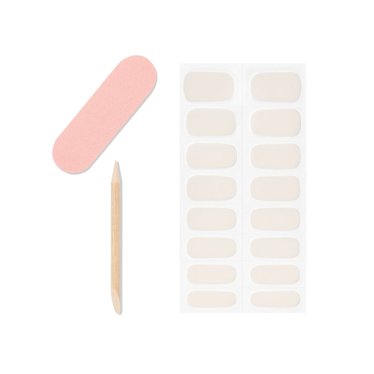 ardell-nail-addict-bandes-gel-semi-cured-moonlit-pearl-manucure-14-jours-sans-la image 3