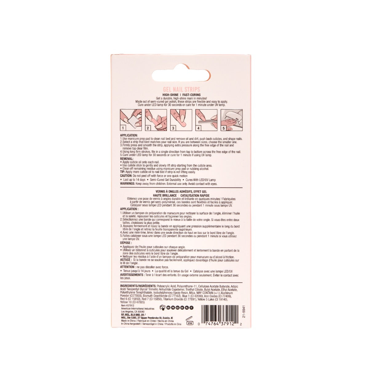 ardell-nail-addict-gel-nail-strips-bandes-de-vernis-gel-semi-cur-mocha-latte-ten image 4