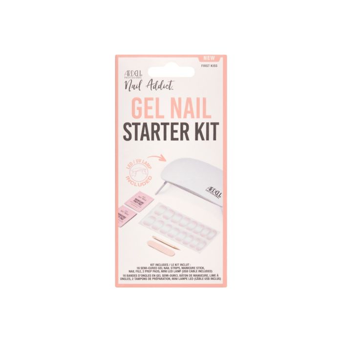 ardell-gel-nail-starter-kit-first-kiss-kit-manucure-gel-semi-cured-avec-mini-lam image 1