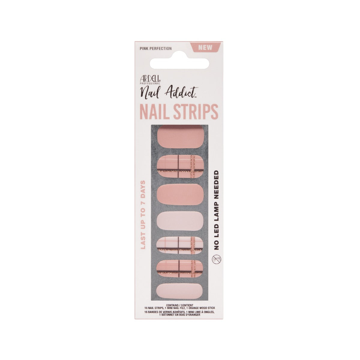ardell-nail-addict-nail-strips-pink-perfection-bandes-de-vernis-ongles-haute-bri image 1