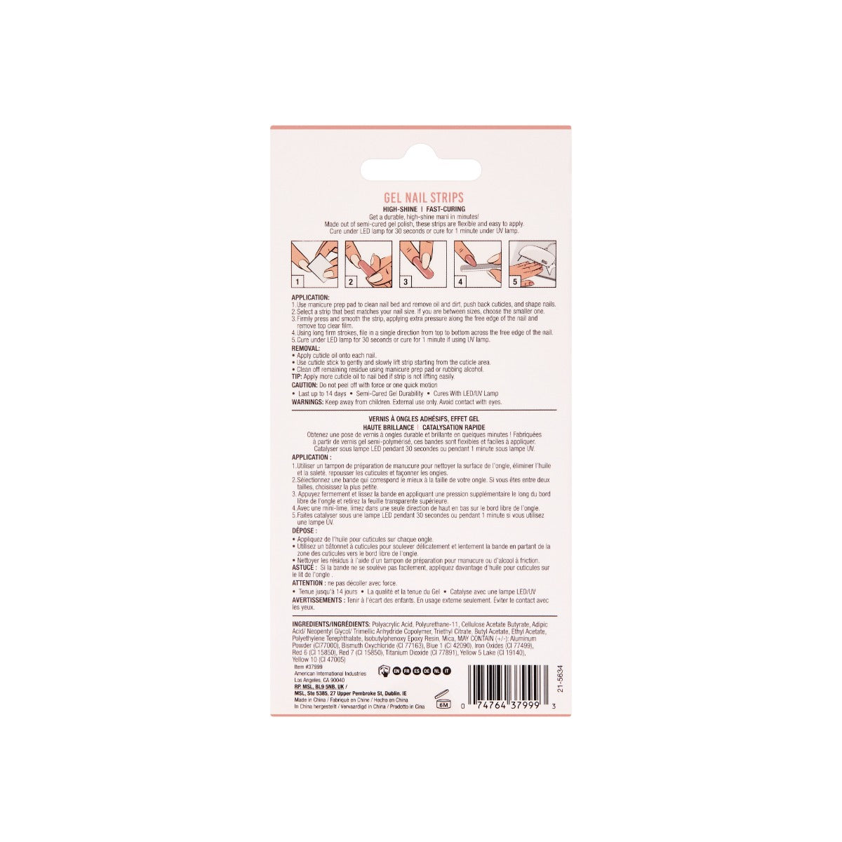 ardell-nail-addict-gel-nail-strips-cheers-to-ros-manucure-semi-permanente-en-ban image 4