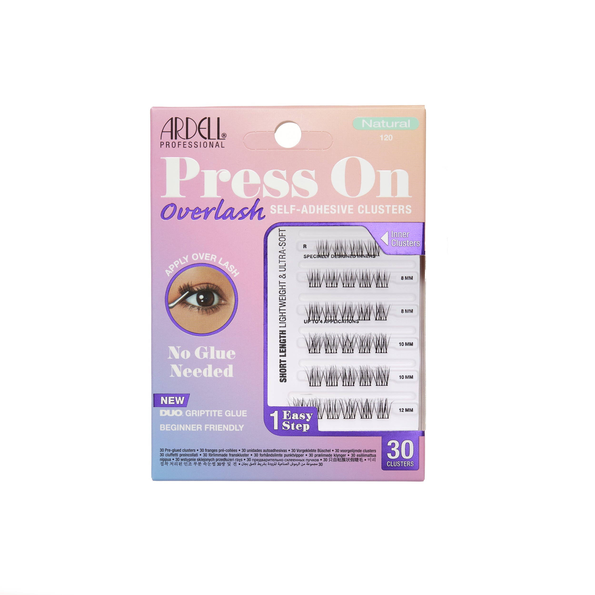 ardell-press-on-overlash-natural-120-faux-cils-press-on-pr-encoll-s-poser-au-des image 1