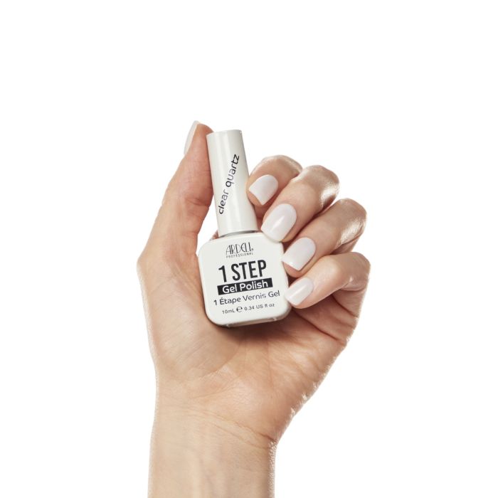 ardell-1-step-gel-polish-clear-quartz-vernis-gel-3-en-1-base-couleur-et-top-coat image 2
