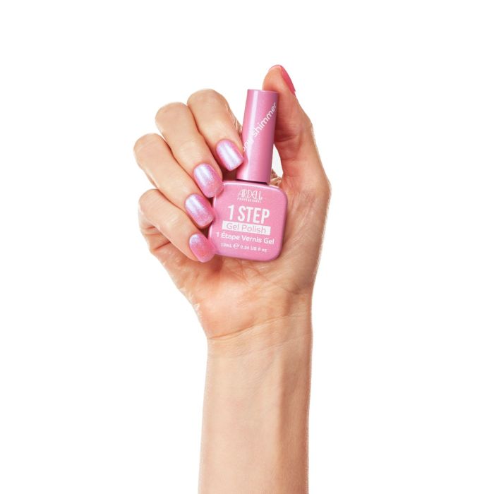 ardell-1-step-gel-polish-peony-shimmer-vernis-gel-3-en-1-nacr-base-couleur-top-c image 2
