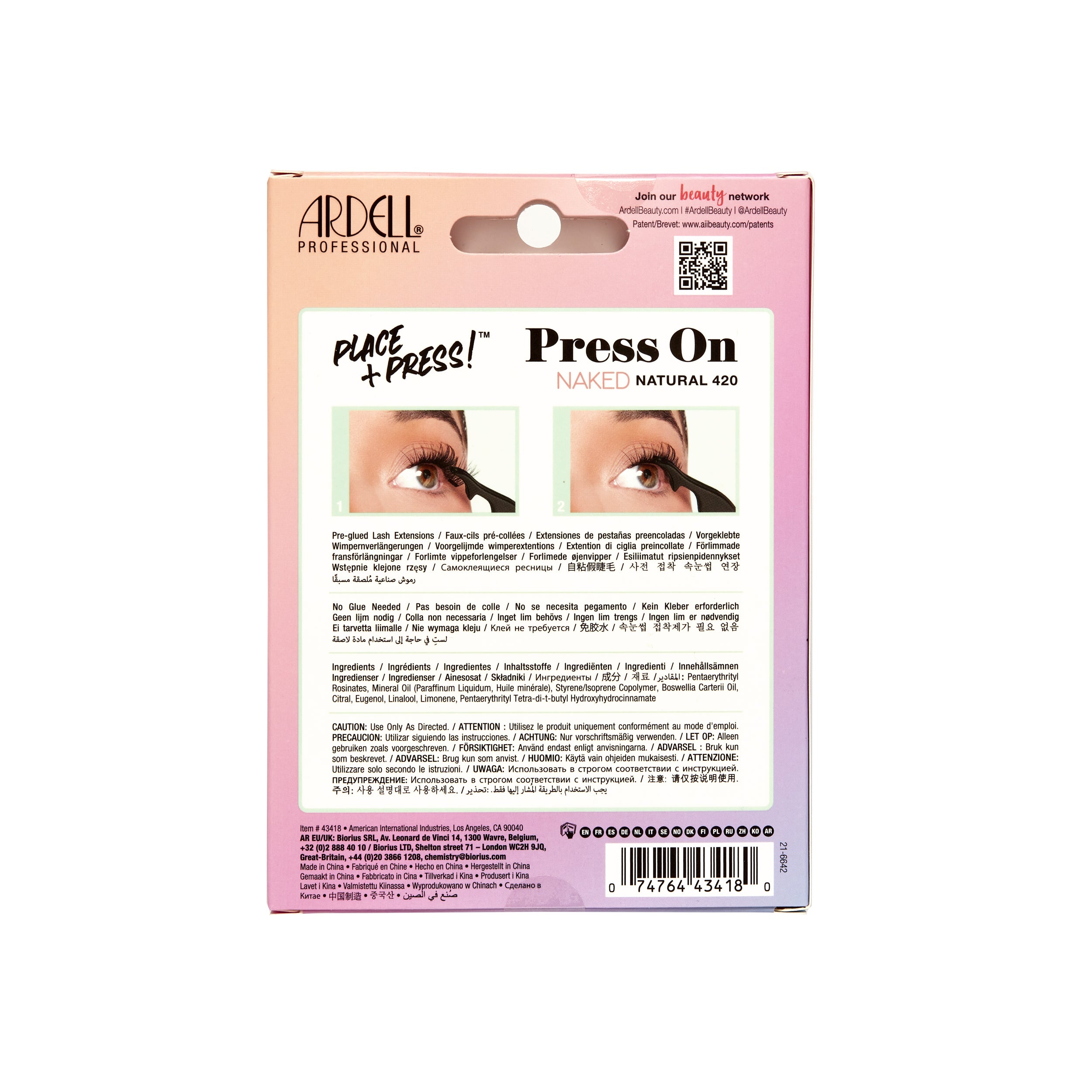 ardell-press-on-naked-420-30-clusters-faux-cils-press-on-sans-colle-7-12-mm-effe image 3