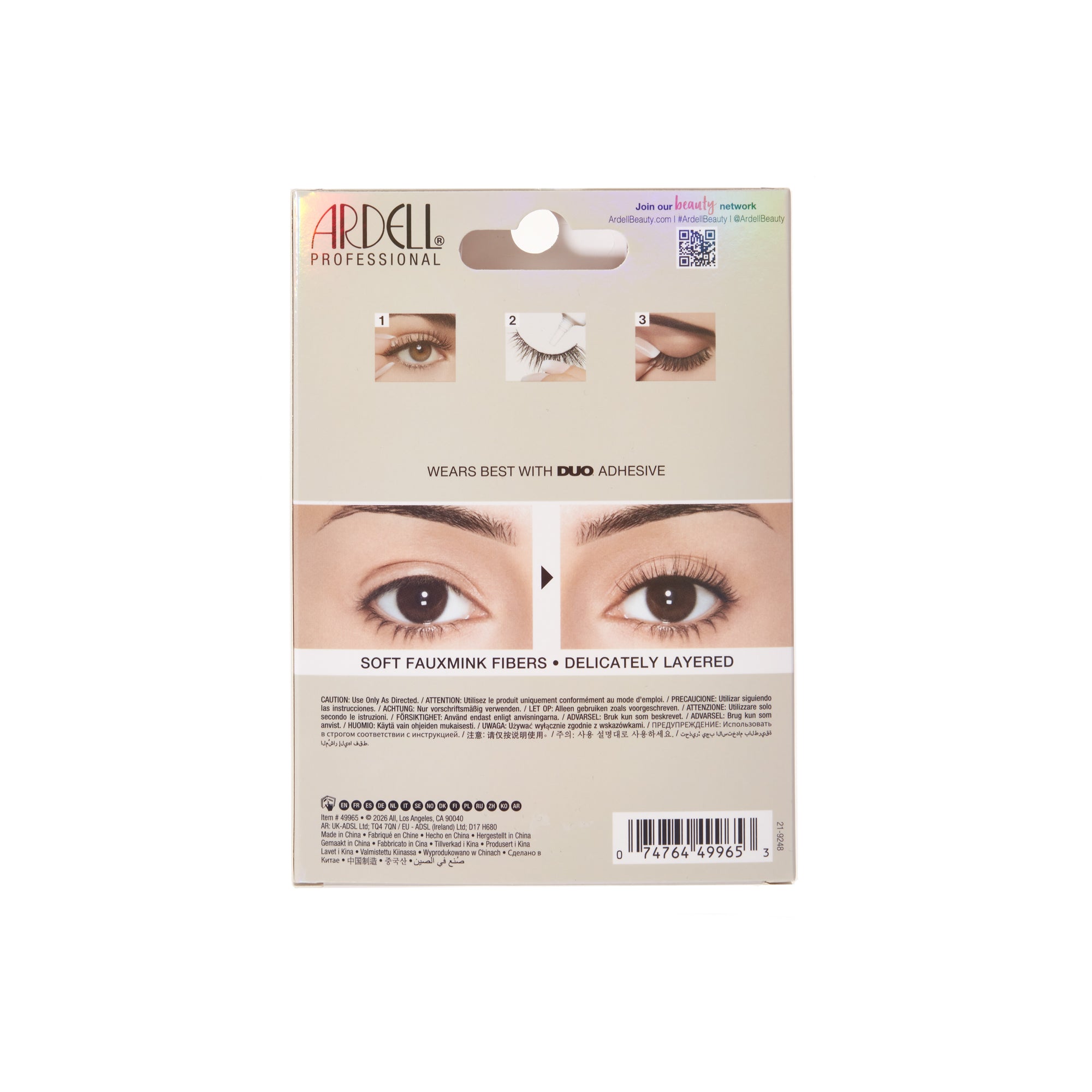 ardell-fauxmink-delicates-striplash-825-faux-cils-bandes-soft-glam-4-paires image 4