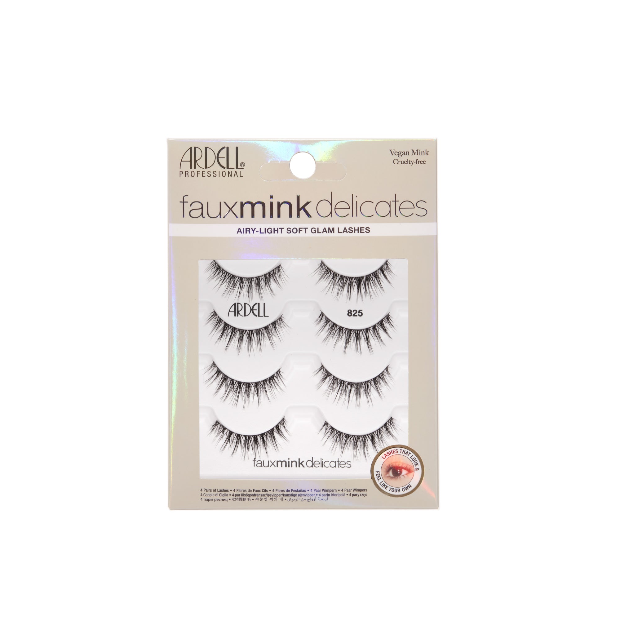 ardell-fauxmink-delicates-striplash-825-faux-cils-bandes-soft-glam-4-paires image 1