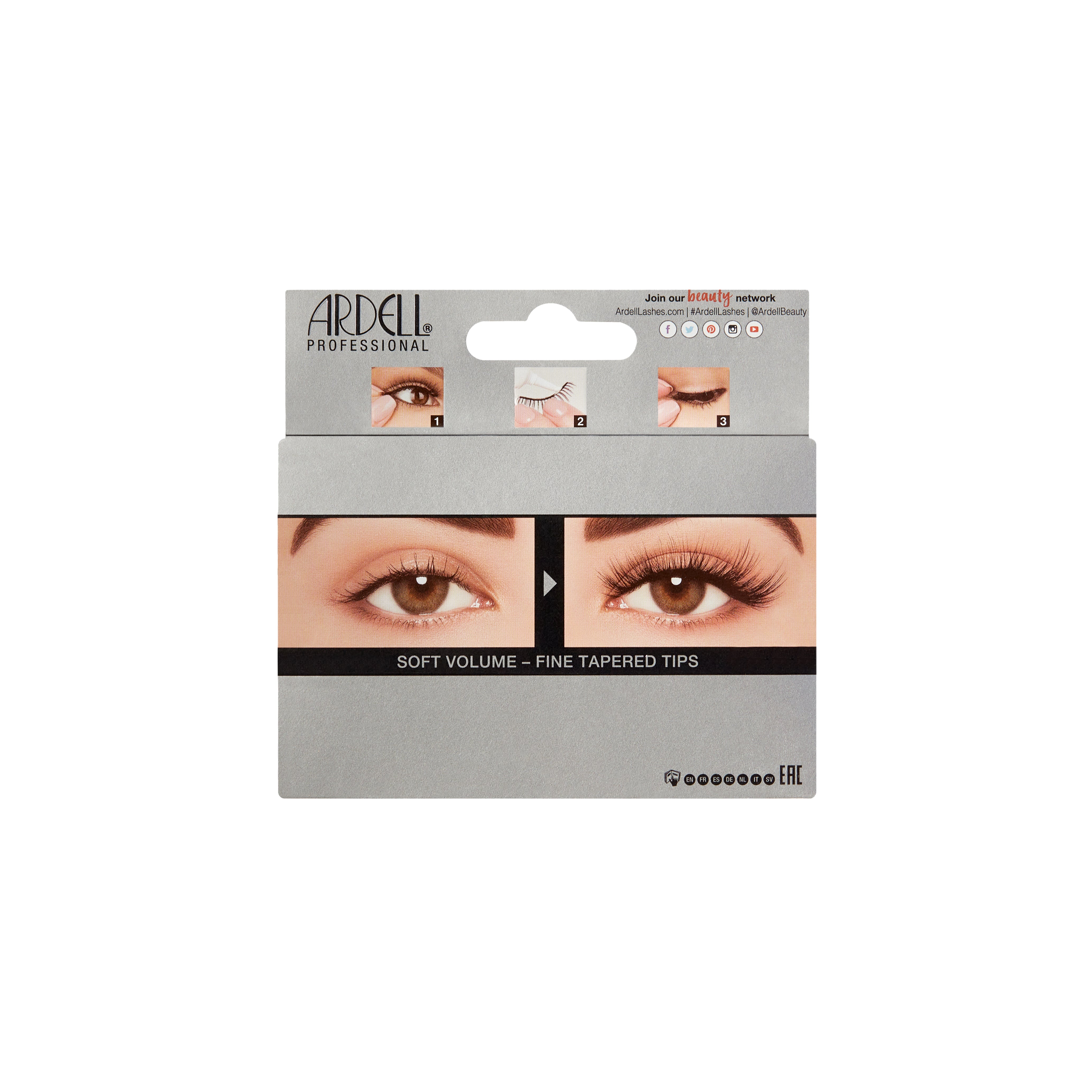 ardell-3d-faux-mink-853-2-paires-faux-cils-multidimensionnels-effet-vison-sans-c image 4