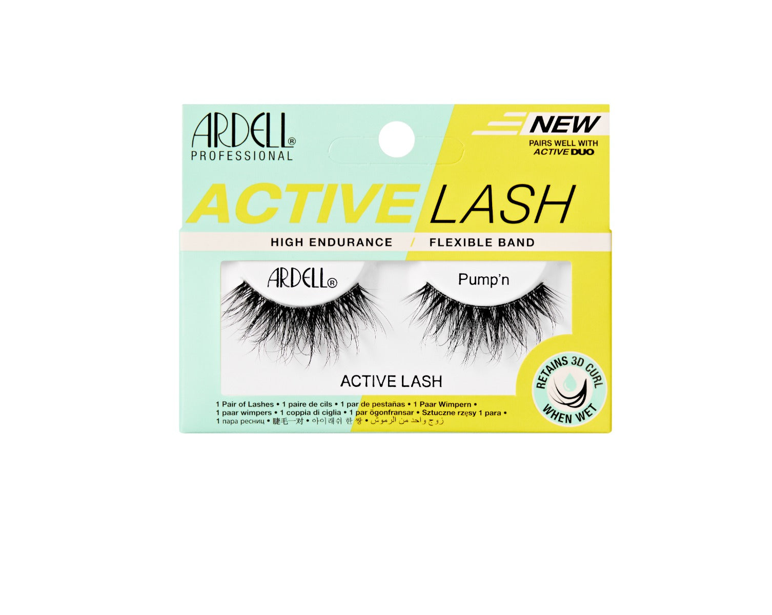 ardell-active-lash-pump-n-faux-cils-bande-sport-waterproof-volume-m-dium-courbur image 1