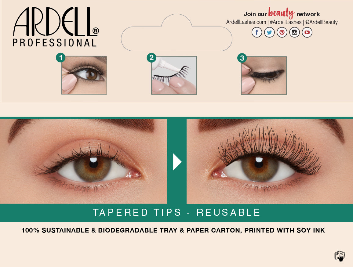 ardell-ecolashes-451-faux-cils-biod-gradables-fibres-fines-effil-es-effet-volume image 5