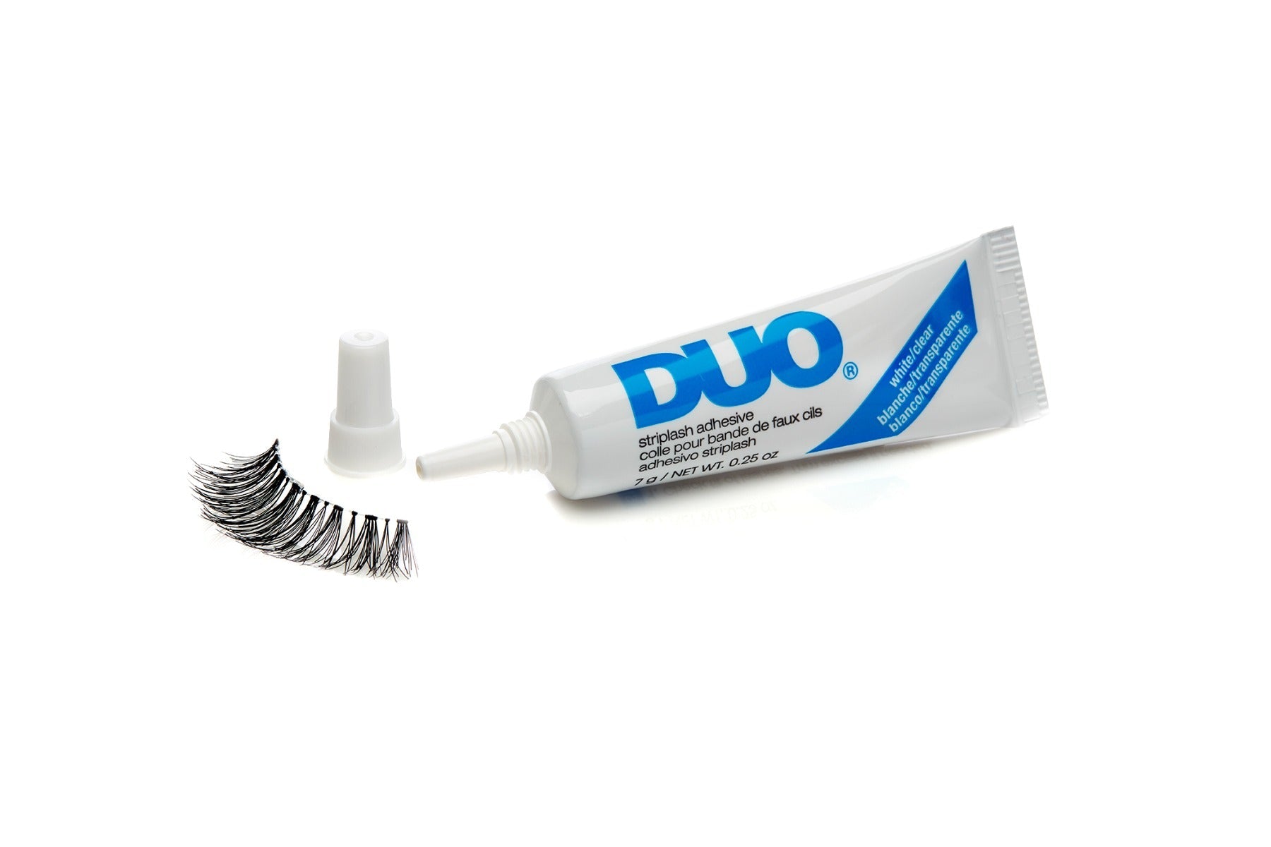 ardell-duo-striplash-adhesive-clear-colle-faux-cils-transparente-application-bla image 2