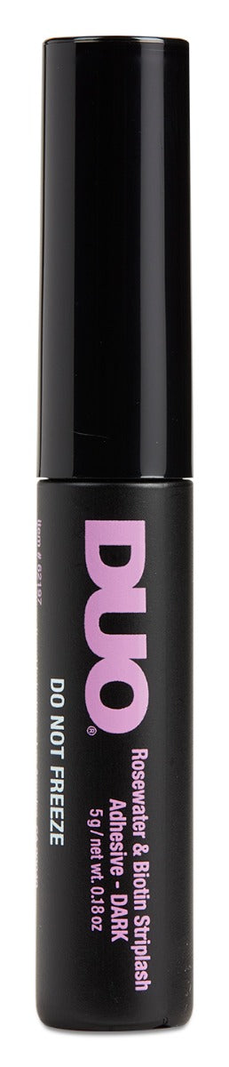duo-rosewater-biotin-striplash-adhesive-dark-colle-pour-faux-cils-noire-nourriss image 3