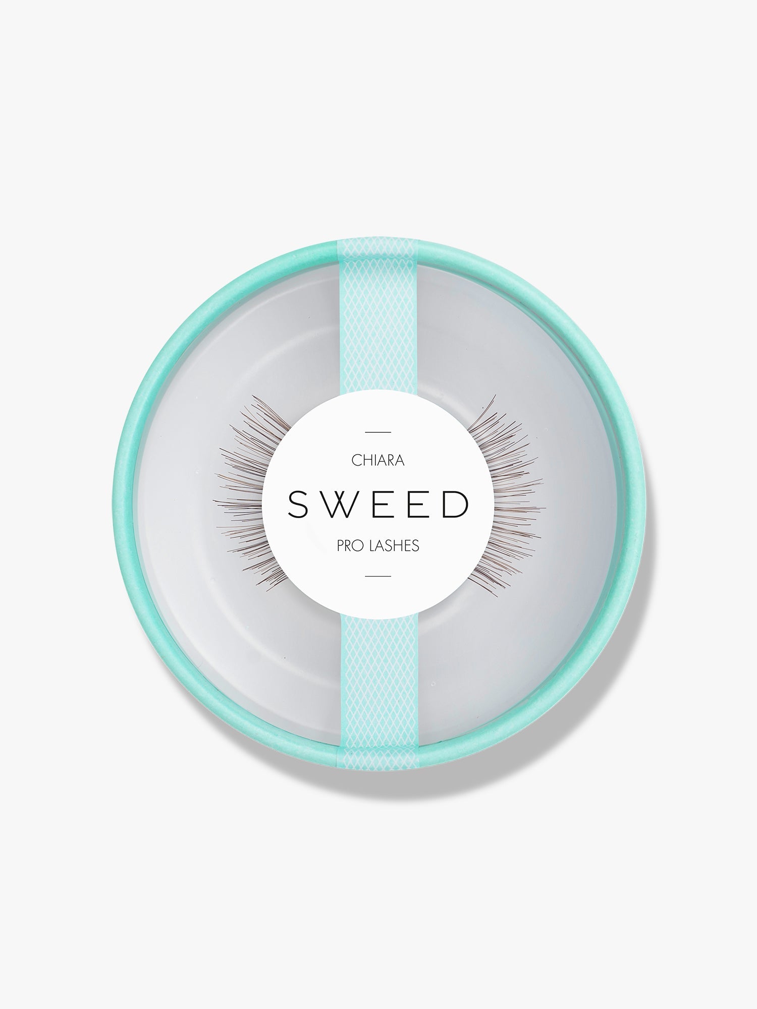 sweed-chiara-faux-cils-demi-bande-marron-bande-30-plus-courte-effet-naturel image 1
