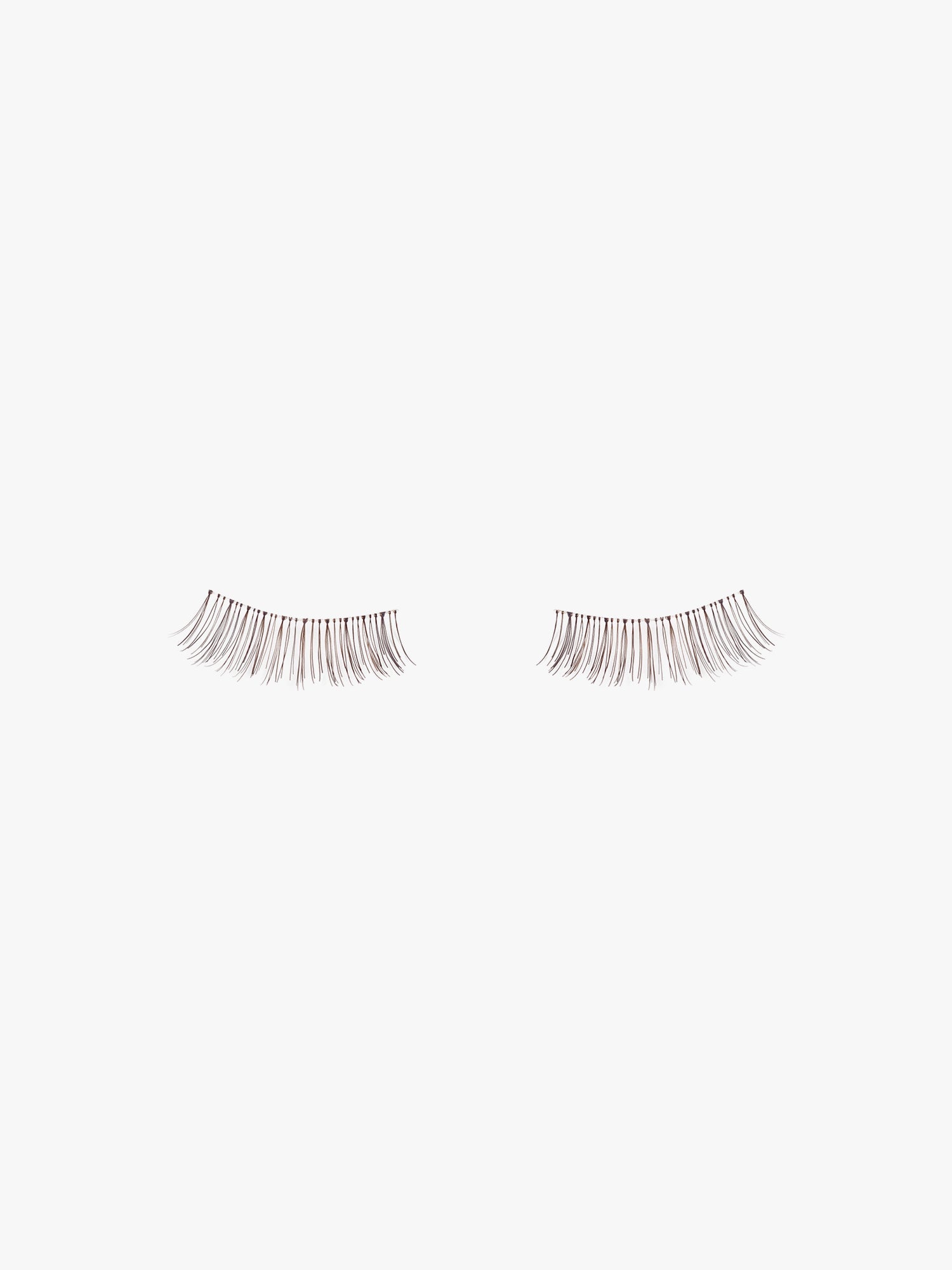 sweed-chiara-faux-cils-demi-bande-marron-bande-30-plus-courte-effet-naturel image 2