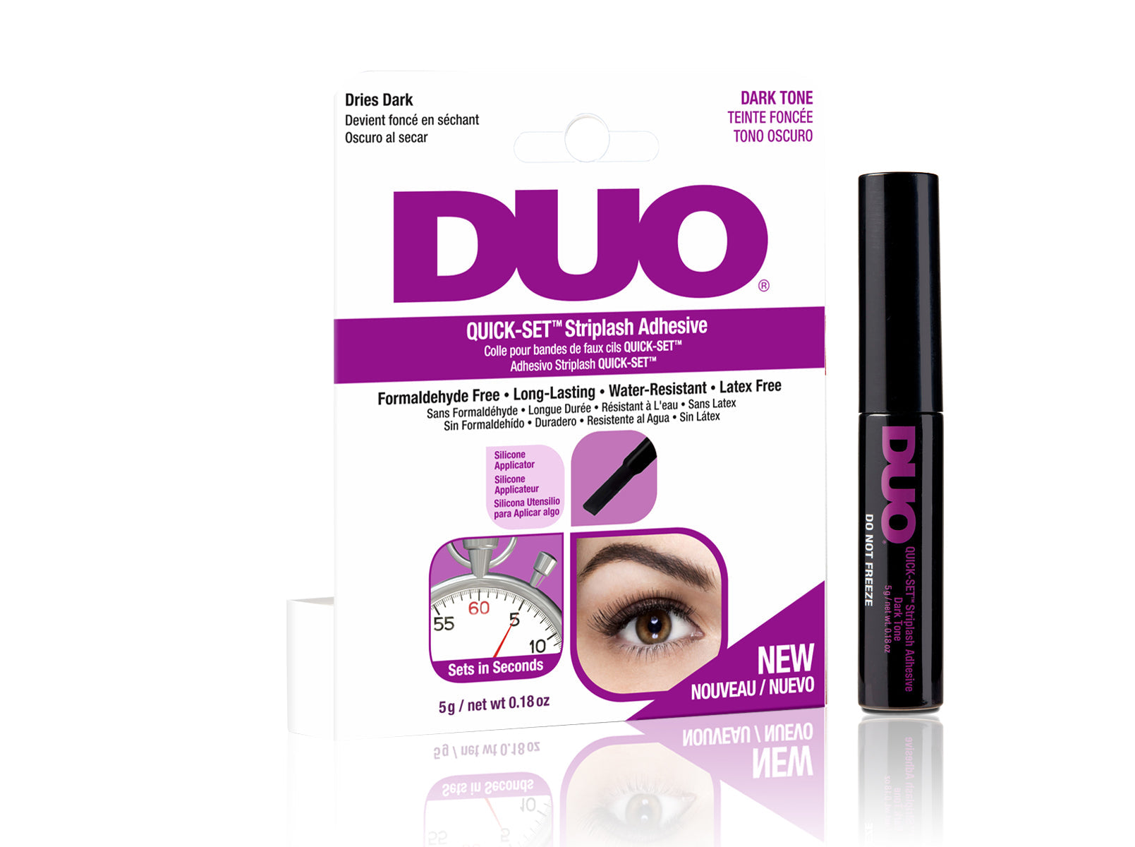 duo-quick-set-striplash-adhesive-dark-colle-faux-cils-noire-s-chage-rapide-water image 1