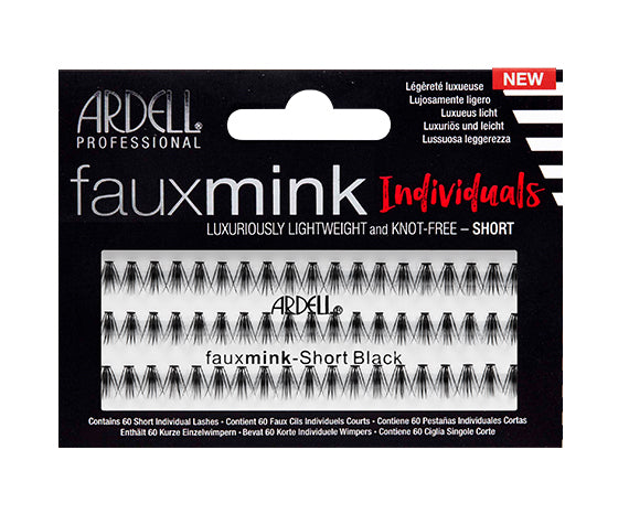ardell-faux-mink-individuals-short-cils-individuels-sans-n-ud-60-clusters image 1